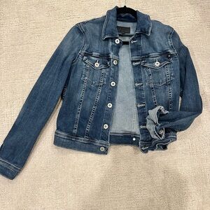 AG Adriano Goldschmied Women’s Denim Jacket, Medium, Excellent Condition